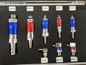 Raccords à déconnexion rapide 316L UQD conformes OCP G1/4 BSPP EPDM MTR 3.1 CE ISO Europe pour centre de données, alternative OEM directe - Product Image 1