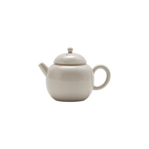 Guanlan Wood Ash Ceramic Teapot Round Porcelain Kung Fu <b>Tea</b> <b>Set</b> With Lid For Afternoon <b>Tea</b> - Product Image 5