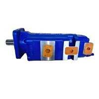 Pompa Hidrolik Permco P5100 Tandem Triple 15-115cc 21MPa SAE untuk Suku Cadang Pengganti Excavator Loader Rig Pengeboran