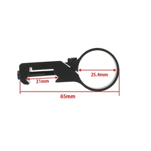 Anillo de Montaje para Linterna Táctica, Adaptador de Anillo de Montaje, Tubo de Aluminio de 20 mm Weaver 90 °   Soporte Lateral Desplazado para Linterna o Mira Láser - Product Image 4