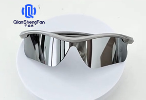 Lunettes de soleil QSF pour le cyclisme en plein air, pour femmes, utilisation jour et nuit, coupe-vent, UV400, demi-monture, pour la course à pied - Product Image 5