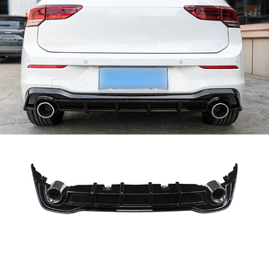 Protector de Parachoques Trasero para Volkswagen Golf 8, Difusor, Spoiler, Cubierta de Parachoques, Accesorios para Carrocería - Product Image 1