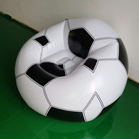Canapé gonflable pliable personnalisé pour le football, chaise gonflable pour les jours de match, les parcs et la détente intérieure/extérieure