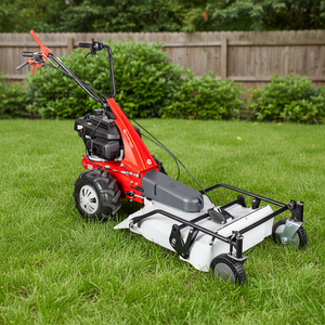 Tondeuse à gazon EUROSYSTEMS Grassland Mower Pro V2 autotractée à essence, moteur OHV 200cc, largeur de coupe 53cm - Product Image 4