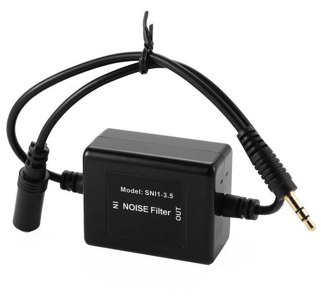 AUX Audio Filter, Noise Filter, High-frequency Filter, Audio Modification Accessories, Car Audio, Power Free
