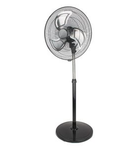 Ventilateur sur pied oscillant en plastique à commande mécanique, moteur A/C, vent puissant, faible bruit, pour usage commercial, domestique et hôtelier - Product Image 1
