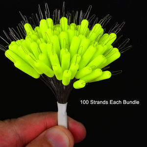 100 pièces plates-formes flotteurs perles Kit mousse flotteurs de pêche Bobbers Surf pêche appâts plate-forme faisant balle cylindre <span class=keywords><strong>flotteur</strong></span> <span class=keywords><strong>pour</strong></span> <span class=keywords><strong>truite</strong></span> poisson-chat - Product Image 4