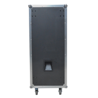 Nouvel arrivage : Enceinte professionnelle TH6215 double 15 pouces 3 voies avec flight case, 1800W RMS, pour scène, spectacles en extérieur, mariages et événements