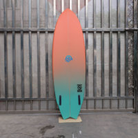 Ventes en gros de planches de surf en fibre de verre rigide, planches de surf écologiques, planches de surf en époxy personnalisées pour le surf