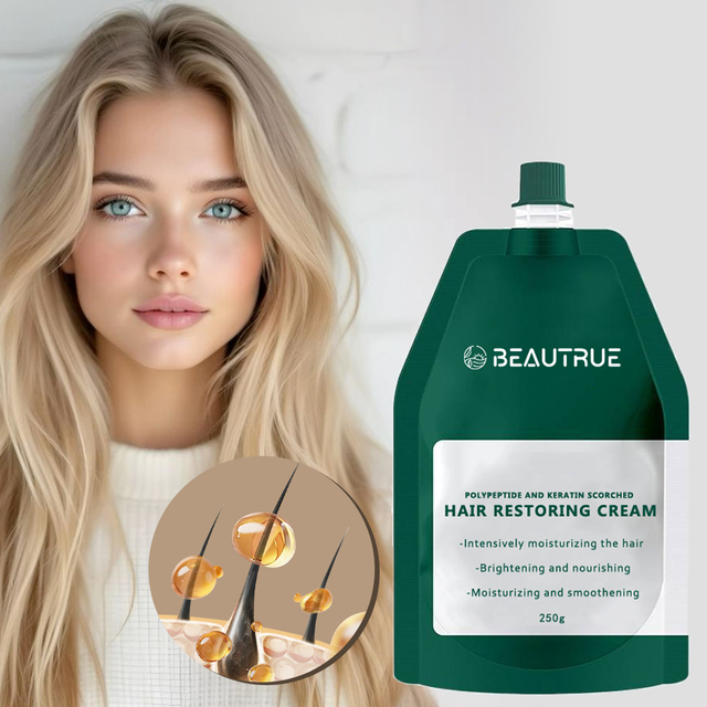OEM Service Scorched Hair Polypeptide Keratin Deep Repair Cream Intensive Restorative Treatment Solution