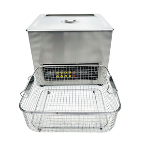 Siêu âm tắm đơn tần số siêu âm Máy làm sạch hiển thị kỹ thuật số thời gian sưởi ấm Máy làm sạch siêu âm - Product Image 4