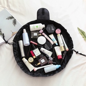 Women Drawstring Makeup Bag Fashion Travel Cosmetic Lazy <b>Storage</b> Bag <b>Toiletry</b> Organizer Case <b>Storage</b> Pouch Accessories Supplies - Product Image 1