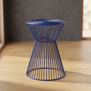 Taburete de alambre de hierro con recubrimiento en polvo - Product Image 3
