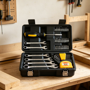 Juego de Herramientas Profesional de 38 Piezas, Caja de Herramientas de Hierro, Estuche Rígido OEM para Automóvil, Juego de Herramientas Multifunción, Destornillador, Herramientas para el Hogar - Product Image 6