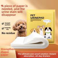 Tapis absorbants jetables pour urine de chien, en tissu non tissé, barrières anti-fuites, pour animaux de compagnie