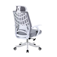 Chaise de bureau pivotante exécutive la plus vendue, réglable en hauteur, avec accoudoirs et dossier en maille