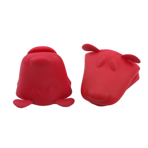 ถุงมือซิลิโคนสำหรับสุนัข 10 ซม. ถุงมือกันความร้อนสำหรับใช้ในครัว ลายการ์ตูนลูกสุนัข - Product Image 3