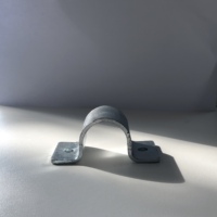 Collier de serrage standard UTT82, raccord en U en acier au carbone galvanisé, 1/2''-8'' pour suspension de tuyaux isolés ou non pour eau chaude et froide