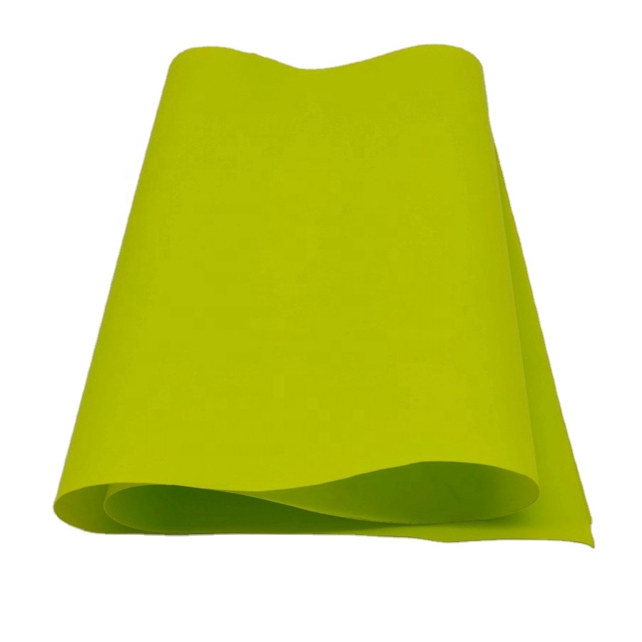 Износостойкая chartreuse Водонепроницаемая термополиуретановая пленка из ТПУ яркая термополиуретановая пленка
