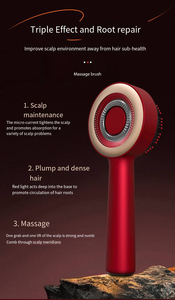 Portable <strong>2</strong> in 1 Handheld Head Scratcher Massager Brush Comb for Relaxation Scalp Oil <strong>Applicator</strong> - Product Image 5
