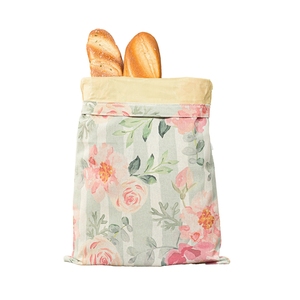 Hot Sale Food <b>Storage</b>-Foldable Fabric Lining Sourdough <b>Freezer</b>-Safe Beeswax Bread Bag - Product Image 2