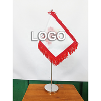 Drapeaux de table internationaux de petite taille pour bureaux, drapeaux de pays du monde entier avec supports pour décorations de bureau, usine de drapeaux en Chine