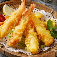 Camarones Tempura Pre-fritos Congelados IQF, Rebozados en Panko, Listos para Freír al Aire, Ebi Japonés para Sushi, Certificado BRC, Venta al por Mayor, 1 Tonelada