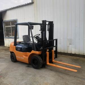 Montacargas Diésel Usado al 90% de Eficiencia, 2.5 Toneladas, Alta Calidad, Bajo Precio, Motor Japonés, 1 Año de Garantía, en Venta - Product Image 4