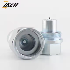 Série de raccords filetés verrouillables 6000 DN 6.3 69 MPA, raccord rapide fileté NPT, connecteurs rapides hydrauliques - Product Image 2