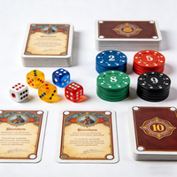 Jeu de société et de cartes personnalisé, écologique, pour fêtes de famille, adultes et enfants - Jeu en papier amusant et durable, boîte d'emballage rigide