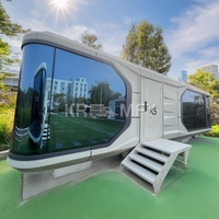 Capsule spatiale miniature contemporaine de haute qualité, imperméable, écologique, maison préfabriquée