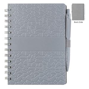 Caractéristiques du cahier à spirale à couverture rigide en pierre PP de haute qualité avec papier de pierre NB027 Cadeaux promotionnels <span class=keywords><strong>La</strong></span> Trobe Stone Paper Notebook - Product Image 4