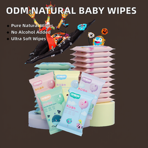 Lingettes pour bébé en tissu non tissé naturel à base d'eau <span class=keywords><strong>pure</strong></span>, <span class=keywords><strong>extra</strong></span> douces, sans alcool, soins quotidiens, vente en gros ODM en Chine - Product Image 2