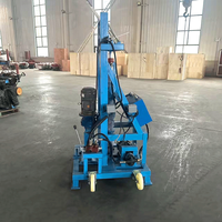 Foreuse rotative micro-portable diesel Shandong JuTop pour puits d'eau, profondeur max. 150 m, diamètre de forage 360 mm, moteur central