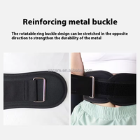 Ceinture de soutien lombaire réglable en nylon Spandex Protection personnalisée pour l'entraînement par compression et la gymnastique