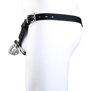Cinturón de Castidad Metálico Estilo Cadena Gruesa FRRK, Jaula para Pene con Anillo de Bloqueo Uretral Invisible, Juegos para Adultos, Sex Shop 18 - Product Image 5