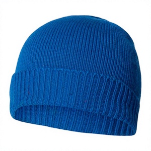 Custom Logo Patch <b>Knitted</b> Winter Waffle Beanie Hats with 3D Embroidery Dot Bows Fruit & Camouflage <b>Patterns</b> Unisex Adult - Product Image 1