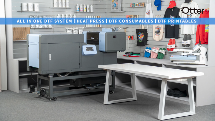 Factory OtterPro All-In-One DTF Printer with Dual I1600 Heads, Shaker ...