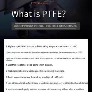 Nhà sản xuất chống tĩnh điện phim tùy chỉnh kích thước độ dày PTFE polytetrafluoroethylene phim cuộn dây - Product Image 5