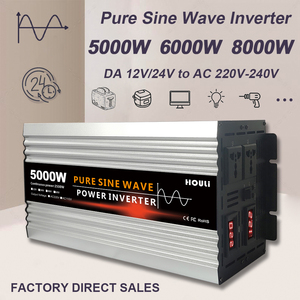 HOULI vendita diretta in fabbrica Inverter e convertitori a <span class=keywords><strong>onda</strong></span> <span class=keywords><strong>sinusoidale</strong></span> pura da 5000 Watt 5000 W da 12V a 220V - Product Image 2