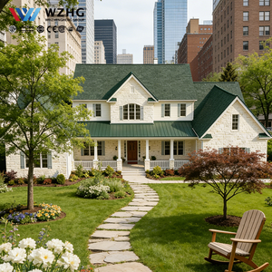 Villas modulaires préfabriquées en structure légère en acier de conception moderne, construction rapide, hôtels préfabriqués pour l'habitation - Product Image 1