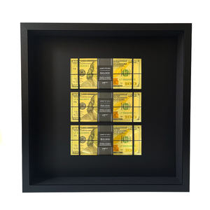 Exhibidor de Billetes de Banco Estadounidenses de Lujo para el <span class=keywords><strong>Mercado</strong></span> Europeo, 5/6.5 cm de Profundidad, 28*31 cm, Decoración, Marco de Caja de Sombra Motivacional - Product Image 5