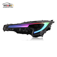 Faros Delanteros LED para Toyota US Corolla 2020-2024, Conjunto de Faros LED, Luces de Circulación Diurna, Intermitentes