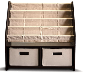 Thiết Kế 2025 Có Bốn Kệ Bằng Gỗ Vải Lưu Trữ Ngăn Kéo Trẻ Em Tủ Sách Kệ Sách - Product Image 6