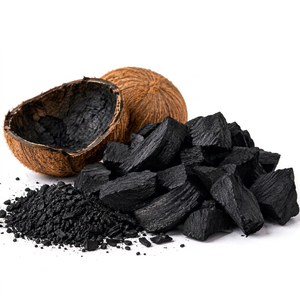 Farm Horizon Coconut Shell <b>Charcoal</b> High Calorific Value Eco-Friendly Made in India - Product Image 1