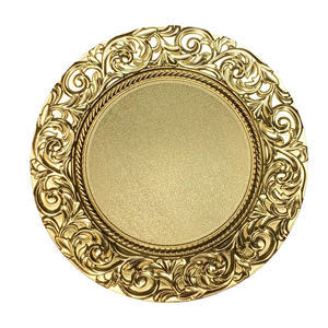 จานรองอาหารที่ใช้ตกแต่งโต๊ะอาหารใน<span class=keywords><strong>โรงแรม</strong></span> งานเลี้ยง งานแต่งงาน และงานพิเศษอื่นๆ - Product Image 5