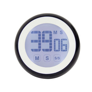 EMAFミニマリストラウンドLCDサイレントゲームクラブ研究デジタルキッチンPomodoro教室アラームカウントダウンクックタイマーマグネット付き - Product Image 6