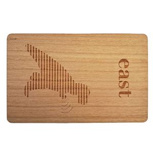 บัตรกุญแจโรงแรมไม้เชอร์รี่ RFID NFC - Product Image 1