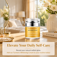 Meilleure crème et lotion cosmétique à base de plantes pour le visage, crème de nuit éclaircissante et anti-taches sombres, crème au curcuma pour le visage