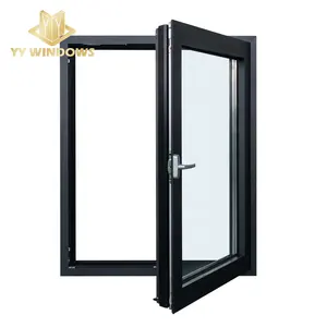 YY Facades Thermal Break Aluminum Windows Floor To Ceiling Windows Bay Casement Windows